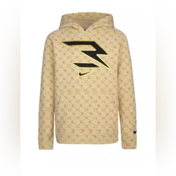 Nike 3Brand all over print hoodie boys Sz large 14/16 - Picture 1 of 7